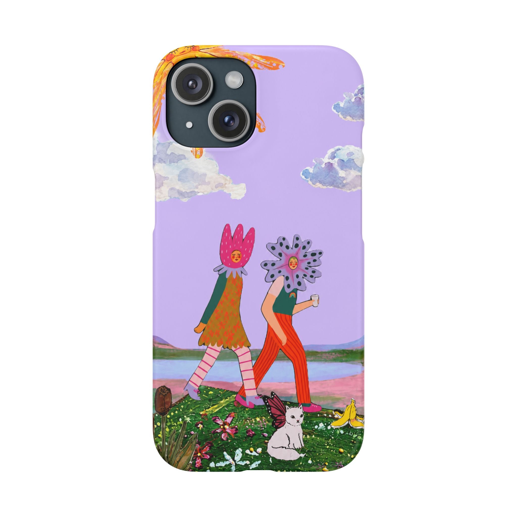Floral Friends Phone Case