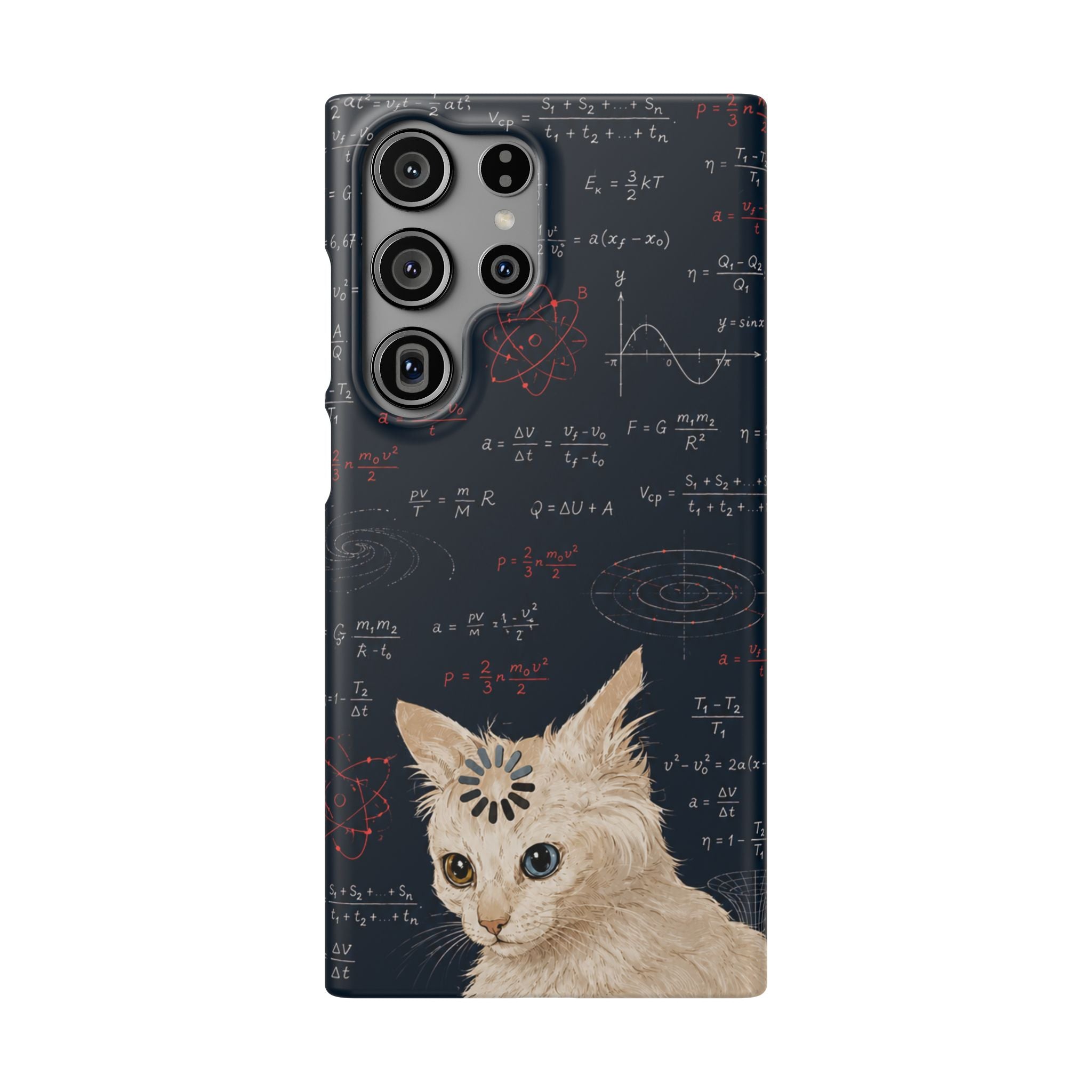 Quantum Kitty Physics Phone Case