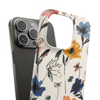 Wildflower Sketch Phone Case