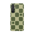 Vintage Lucky Clover Pattern Phone Case