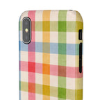 Pastel Plaid Phone Case