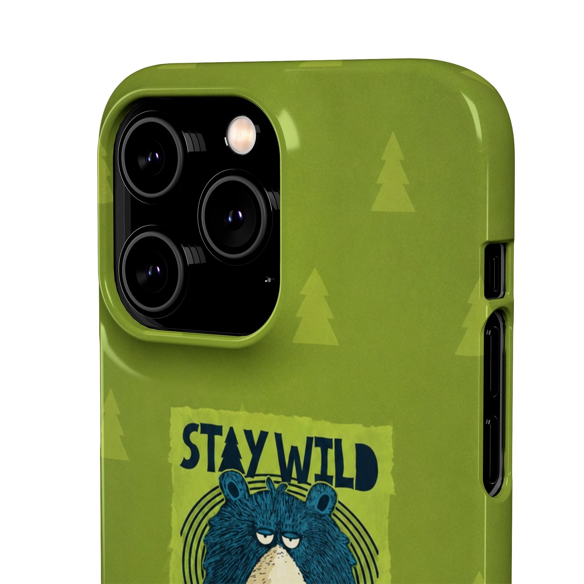 Stay Wild Bear Phone Case