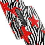 Retro Zebra Stars Phone Case