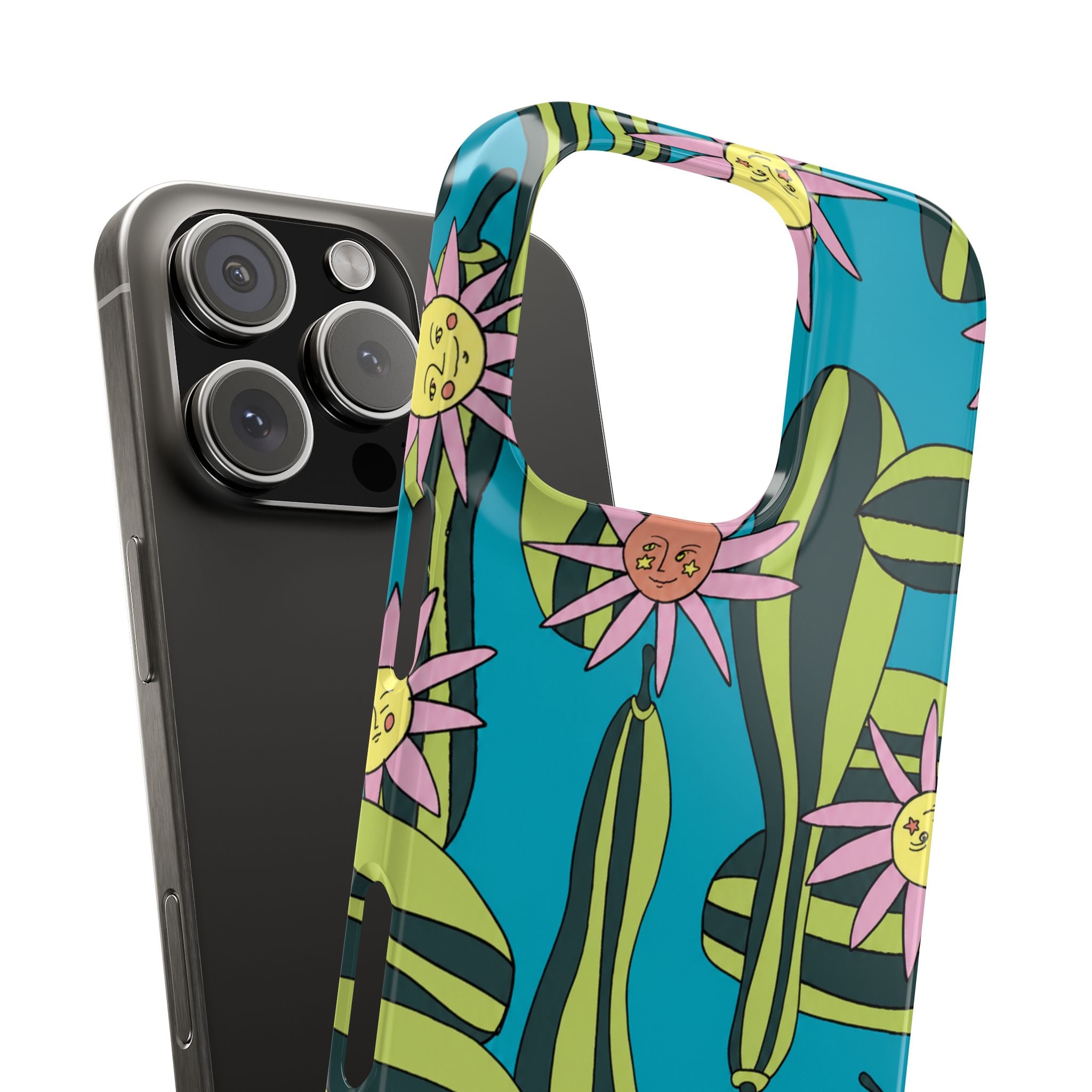 Whimsical Floral Garden Phone Case