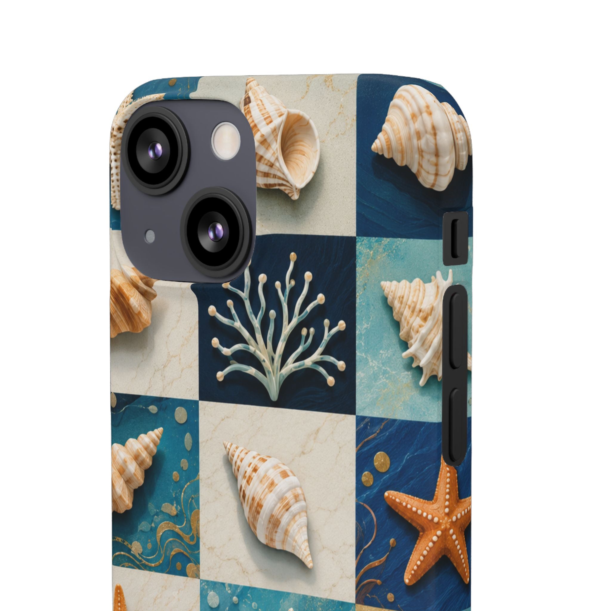 Coastal Seashell Mosaic Phone Case