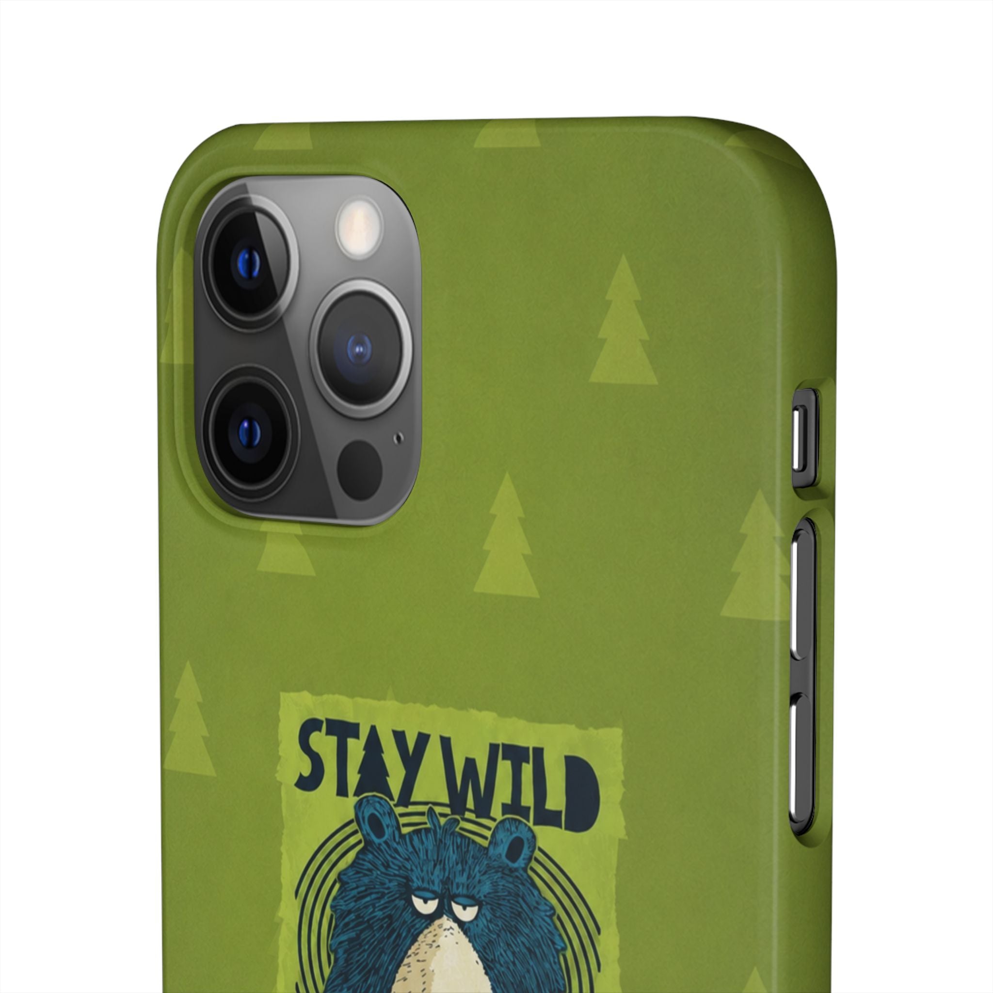 Stay Wild Bear Phone Case