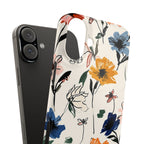 Wildflower Sketch Phone Case