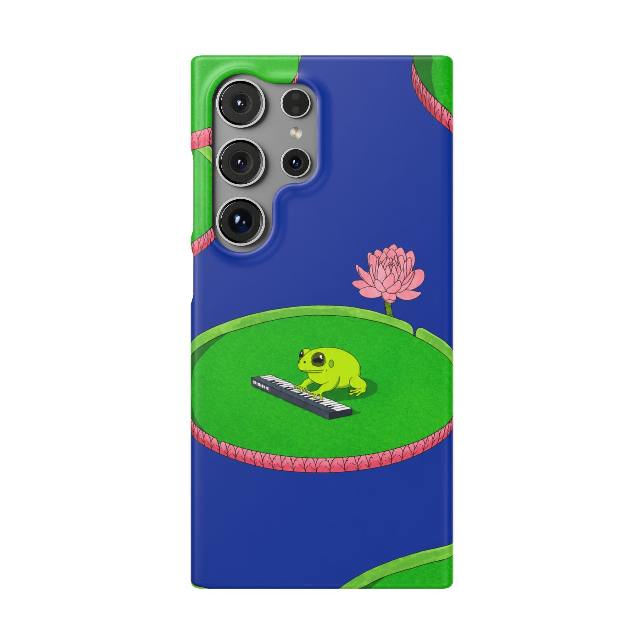 Frog Piano Phone Case