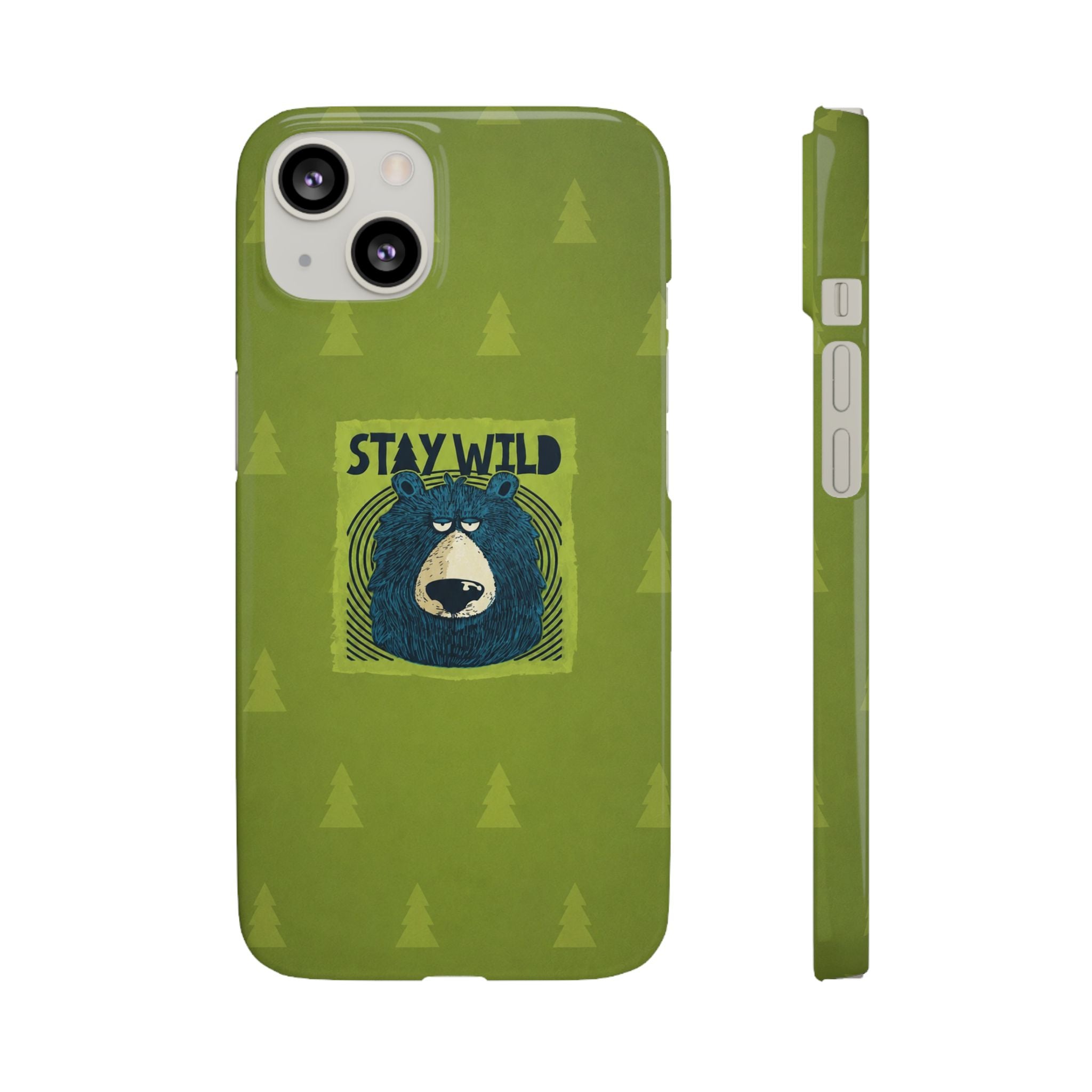 Stay Wild Bear Phone Case