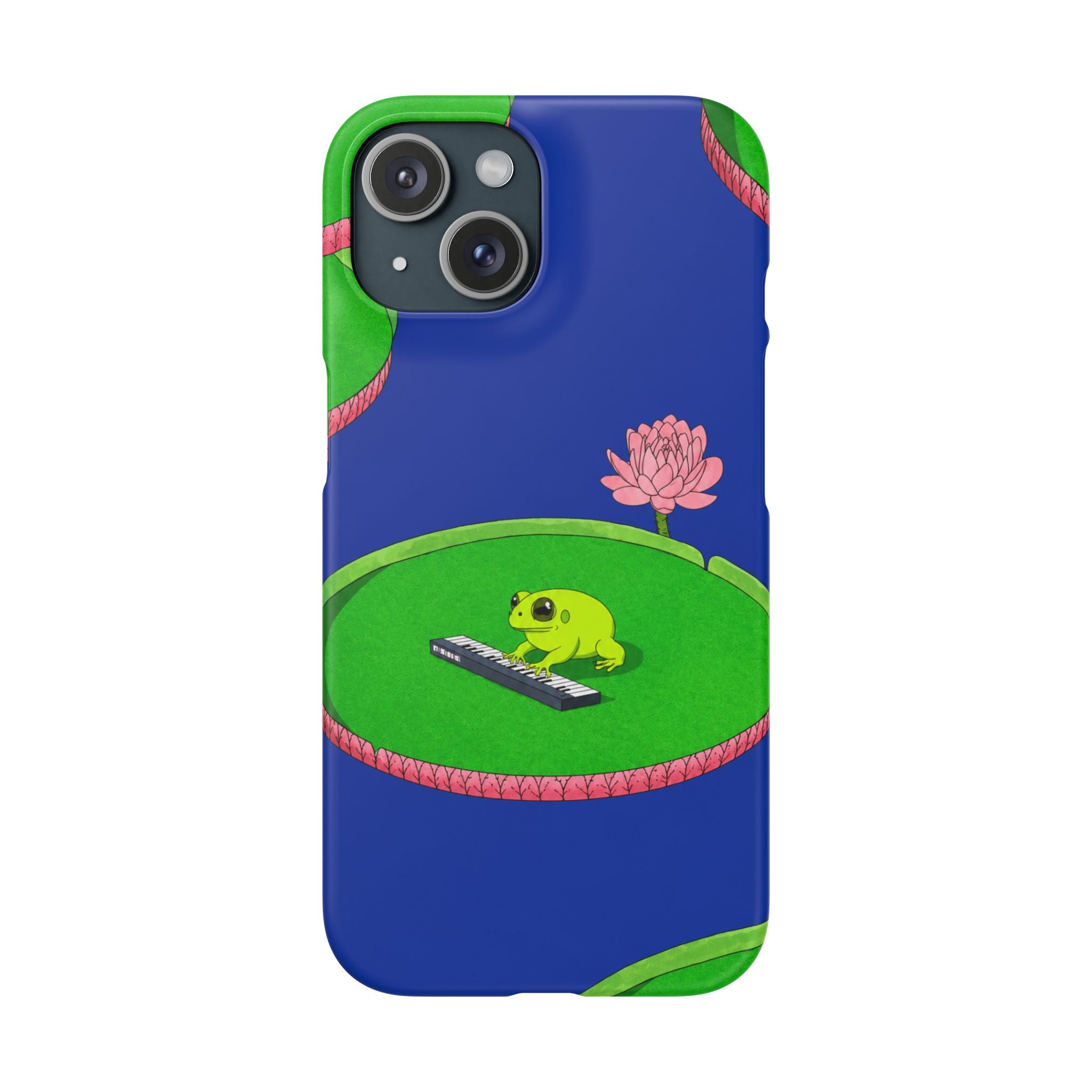 Frog Piano Phone Case
