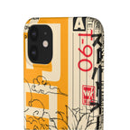 Retro Cassette Floral Phone Case