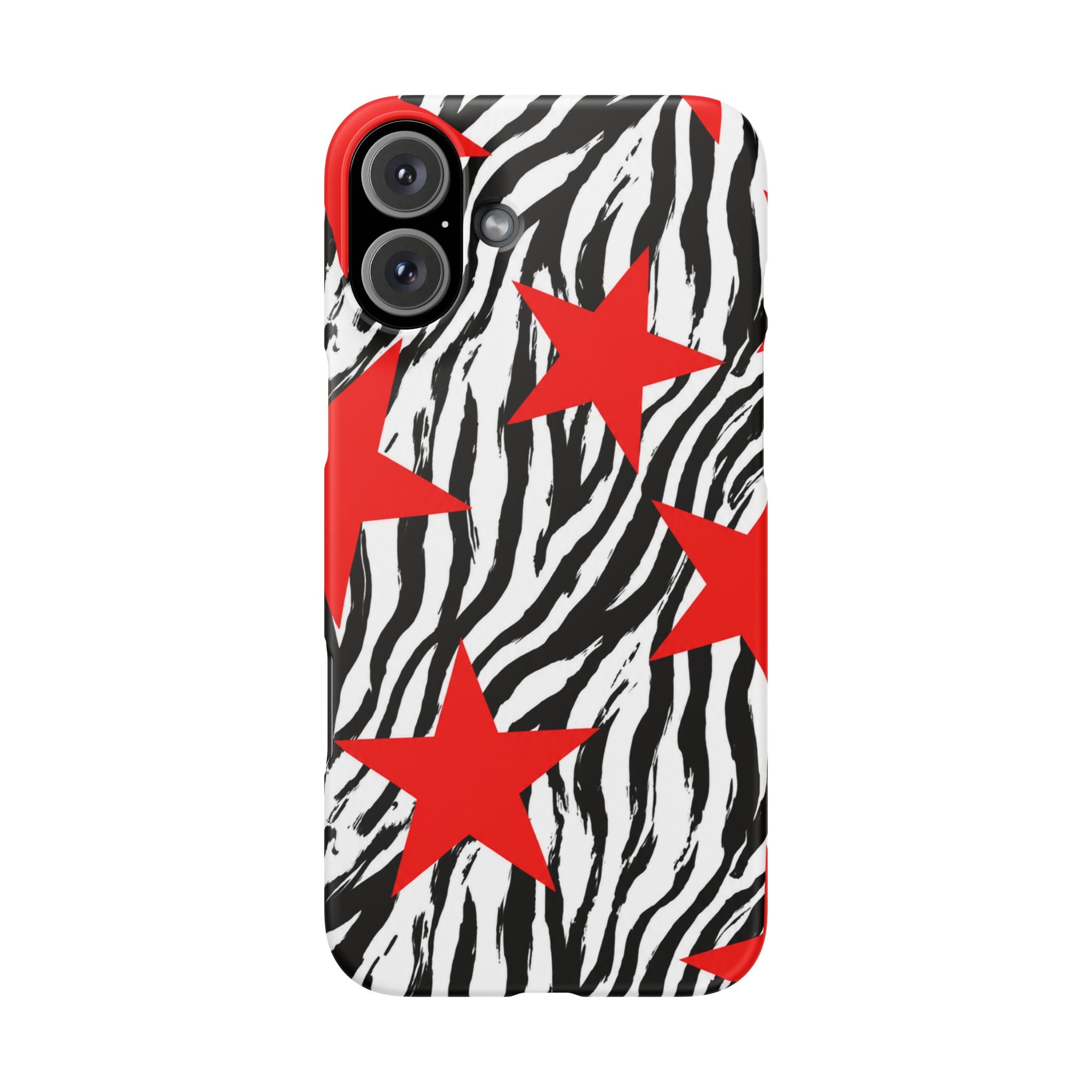 Retro Zebra Stars Phone Case