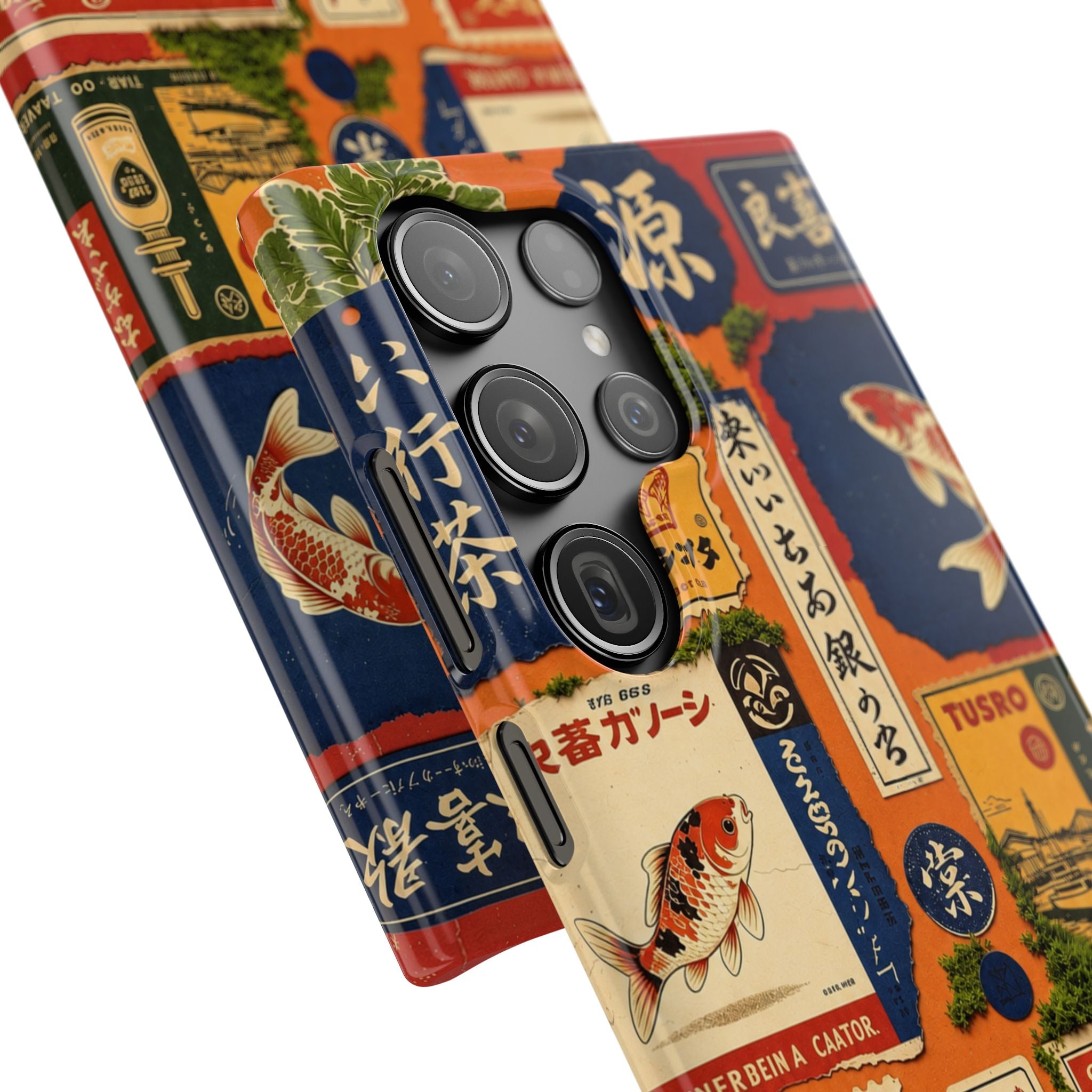 Vintage Japanese Koi Phone Case