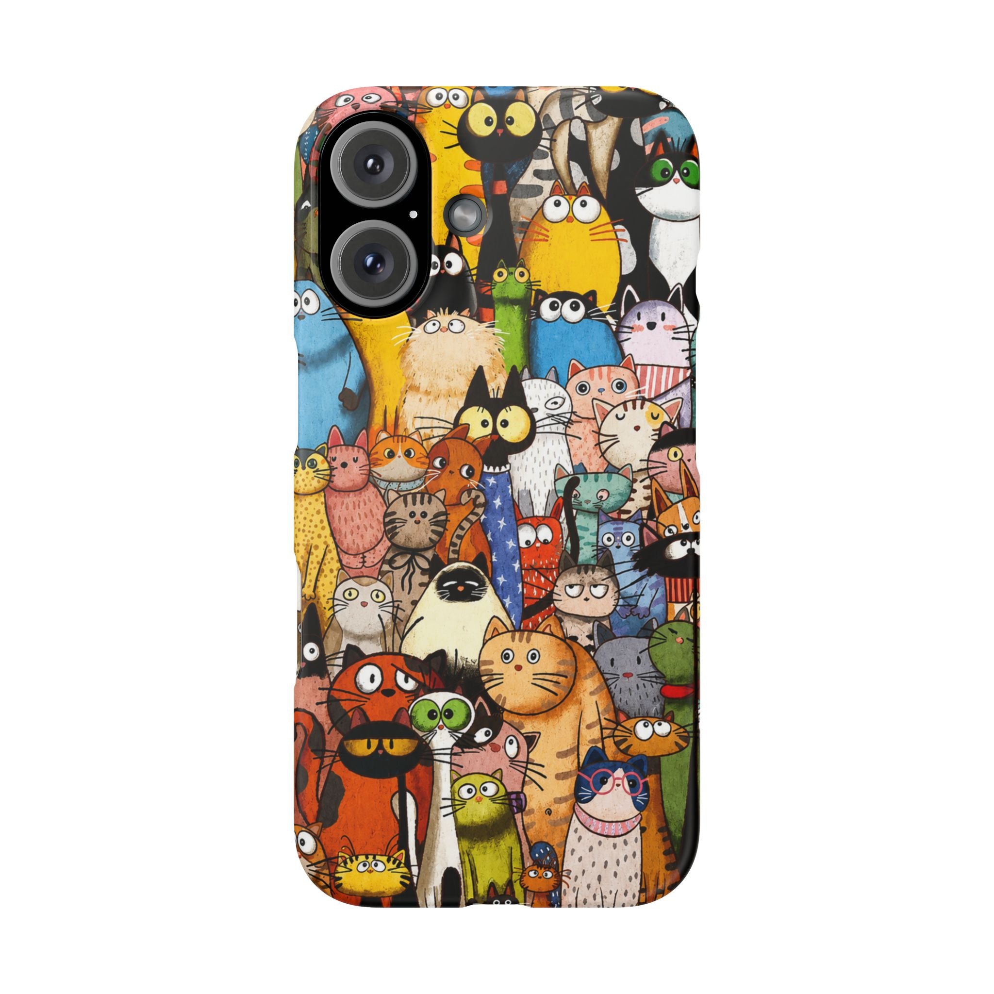 Cute Cat Pattern Phone Case