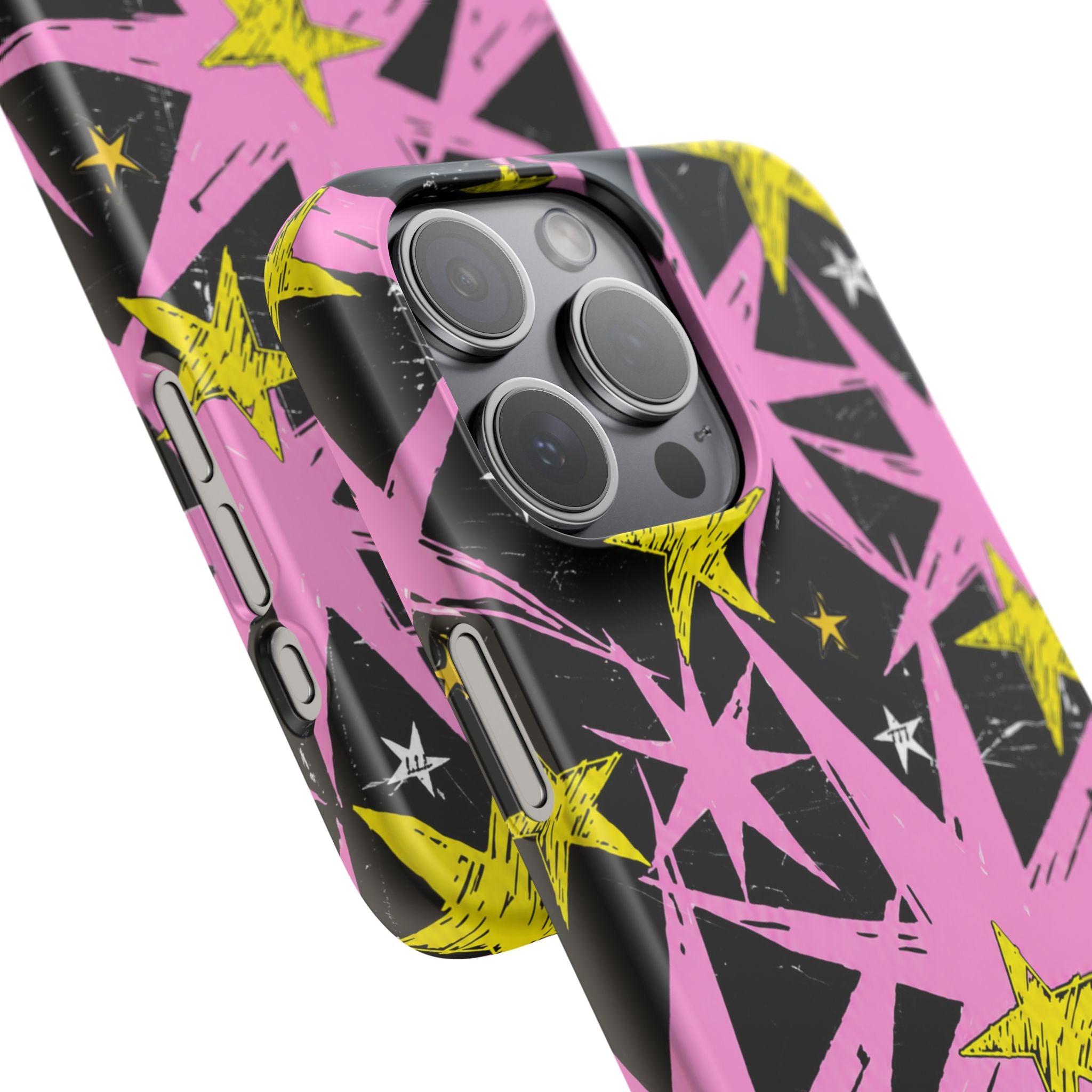 Pink Starburst Phone Case