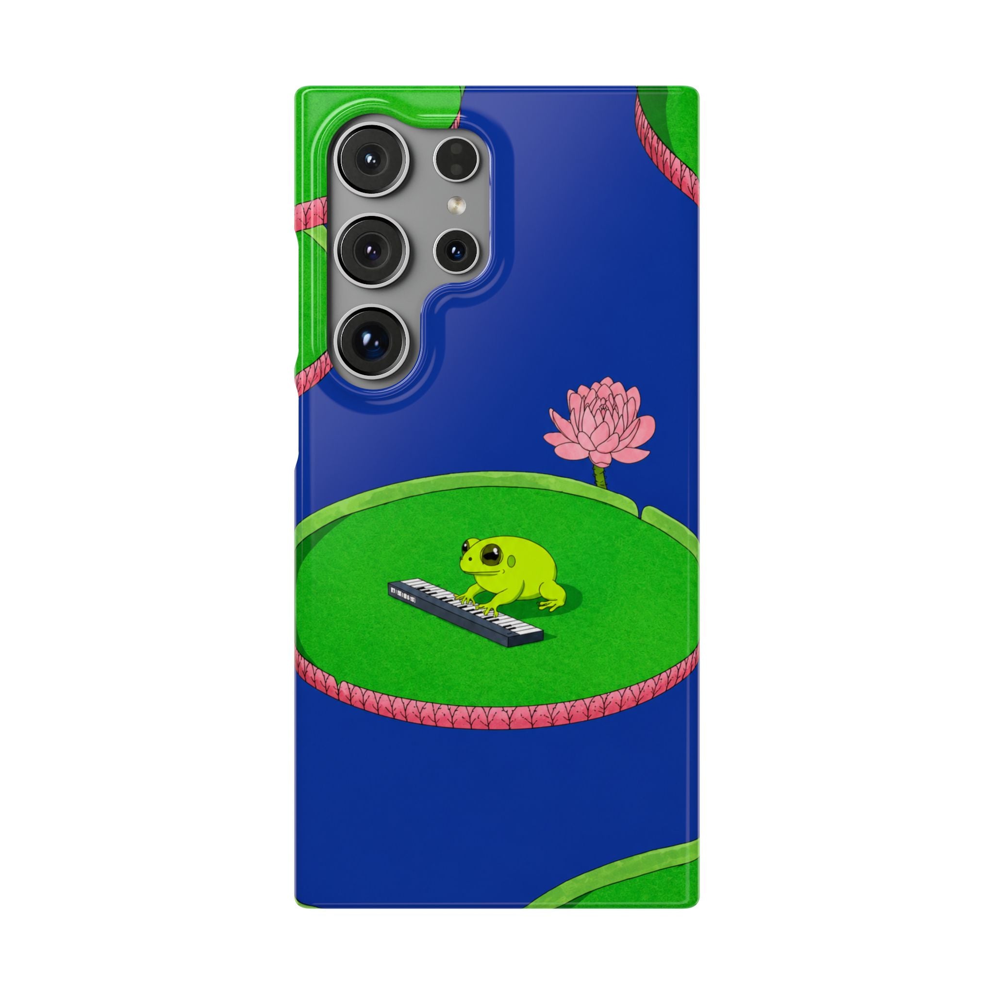 Frog Piano Phone Case