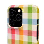 Pastel Plaid Phone Case