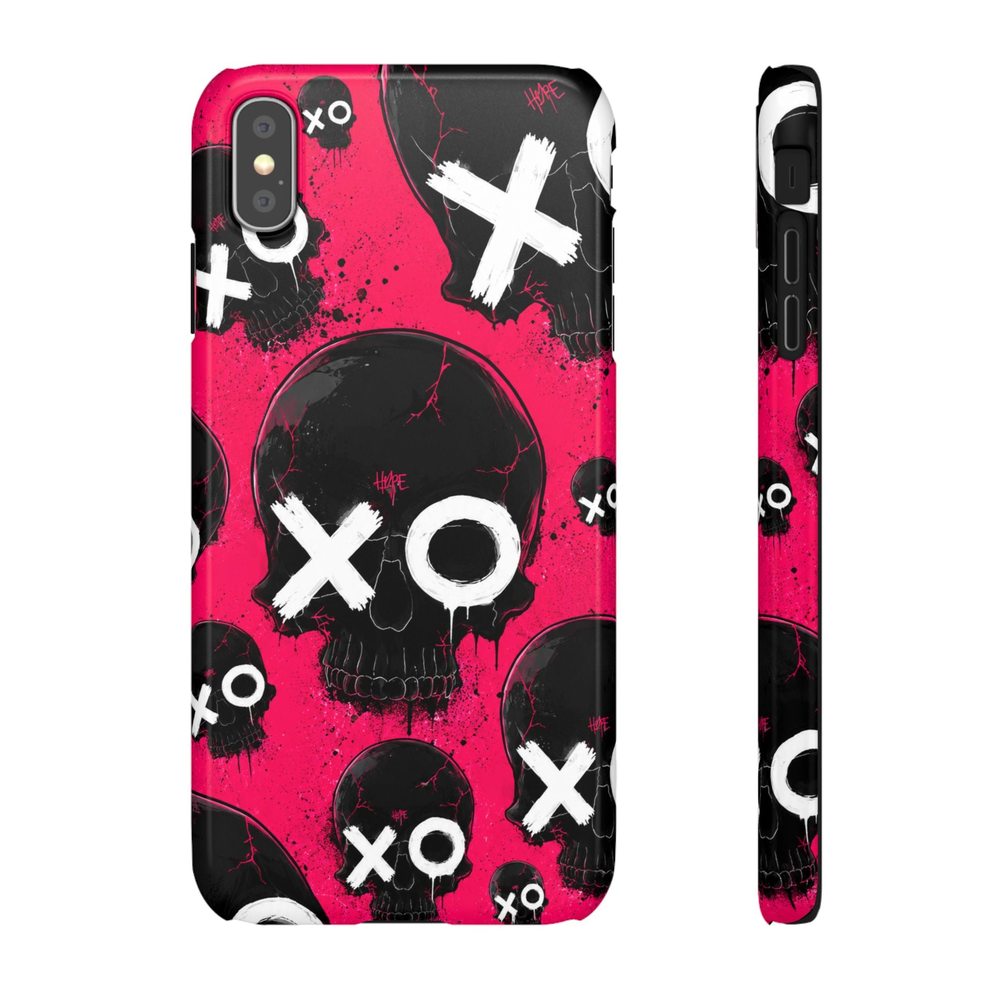 XO Skull Punk Phone Case