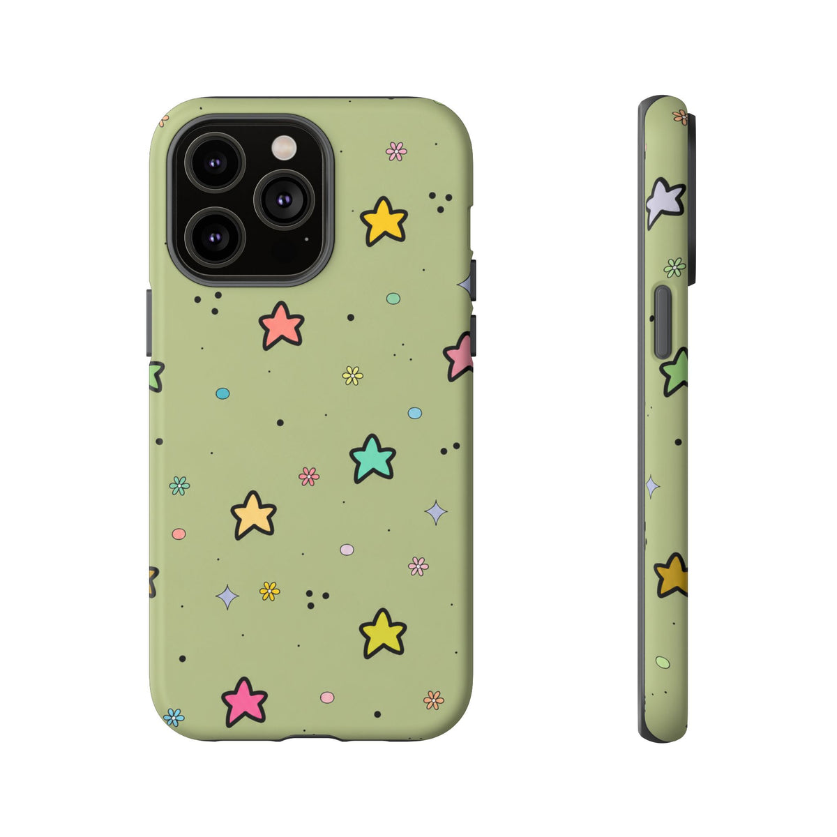 Cosmic Star Doodle Phone Case