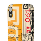 Retro Cassette Floral Phone Case