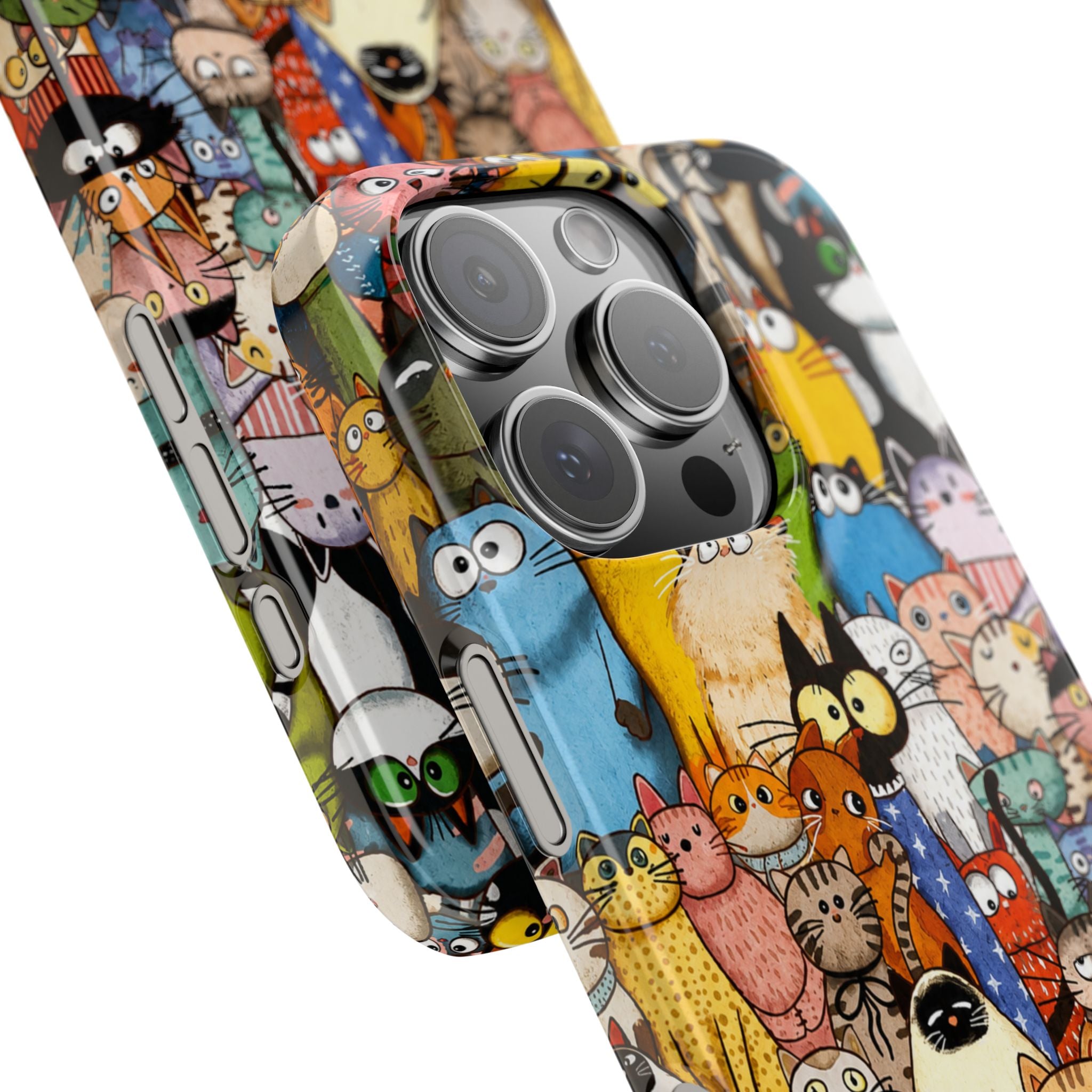 Cute Cat Pattern Phone Case