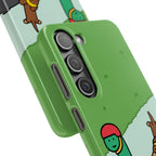 Skater Dino Phone Case