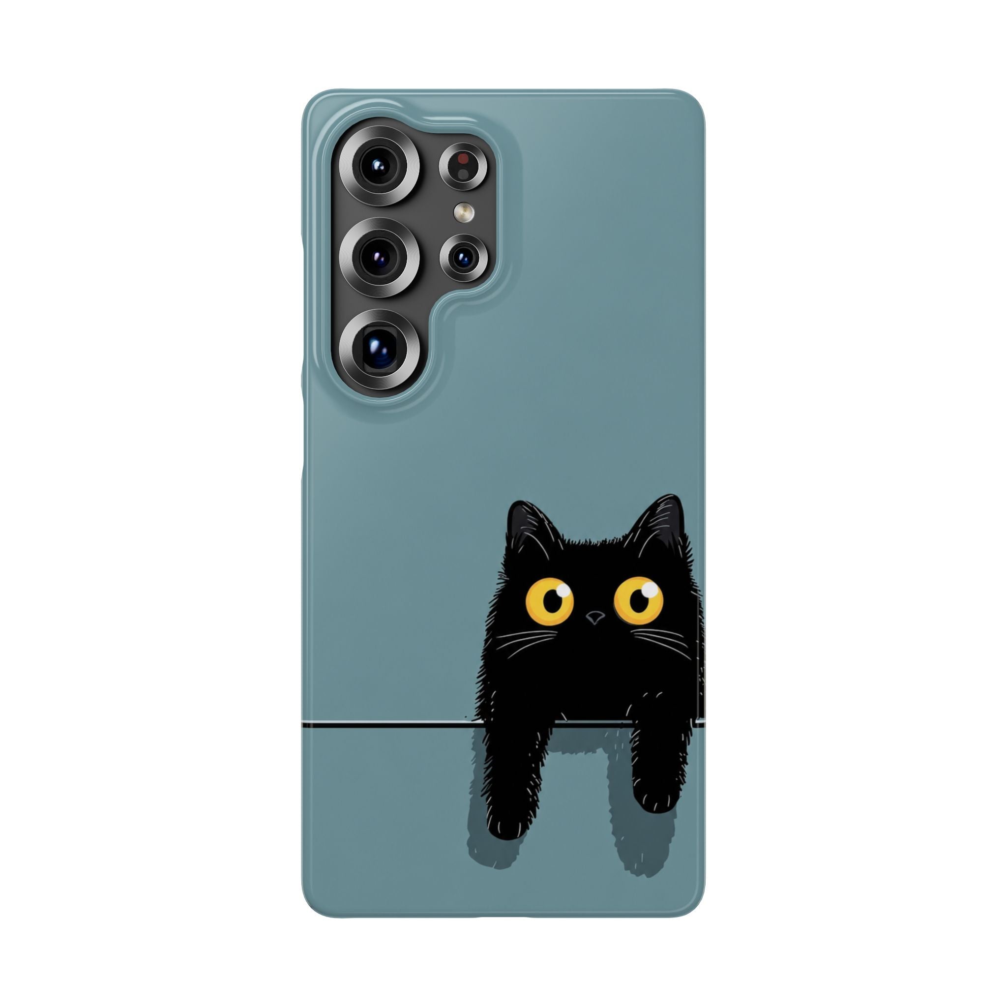 Cute Black Cat Phone Case