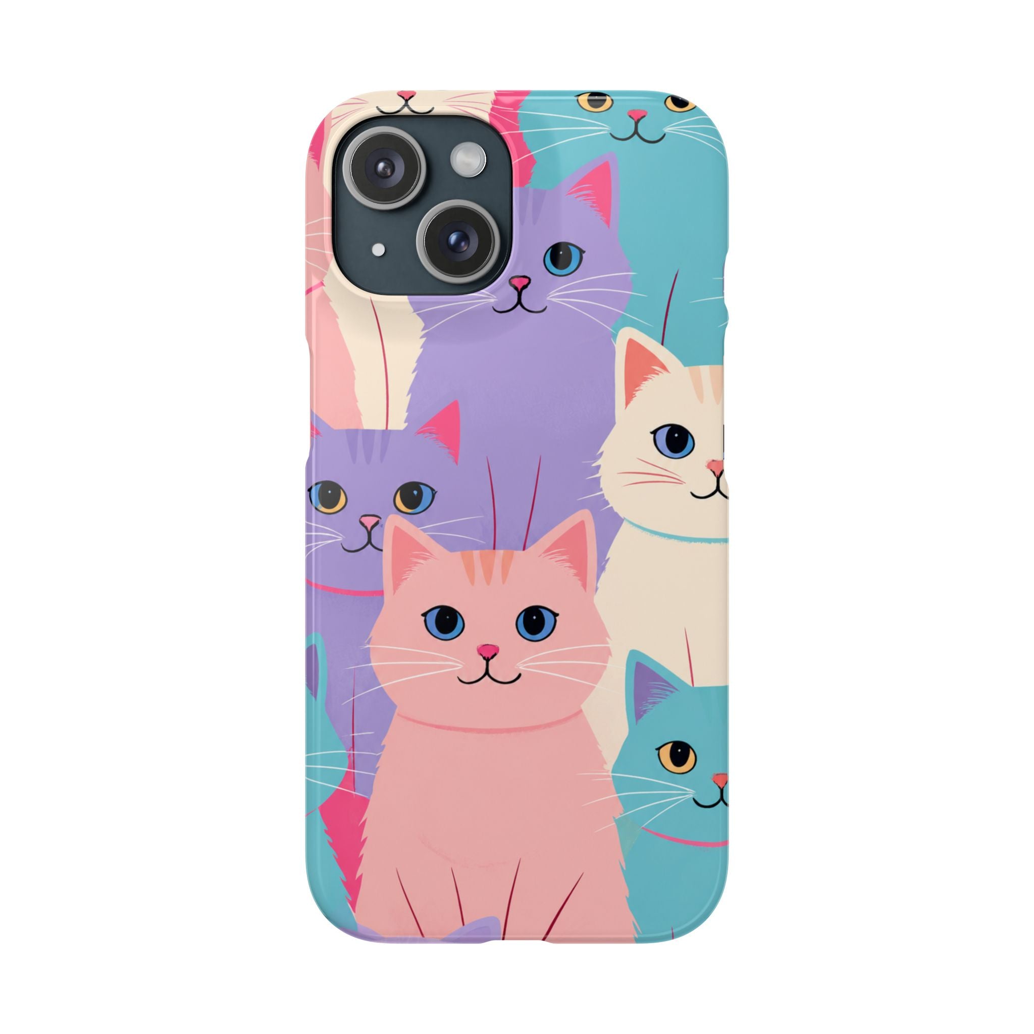Cute Kawaii Cats Phone Case