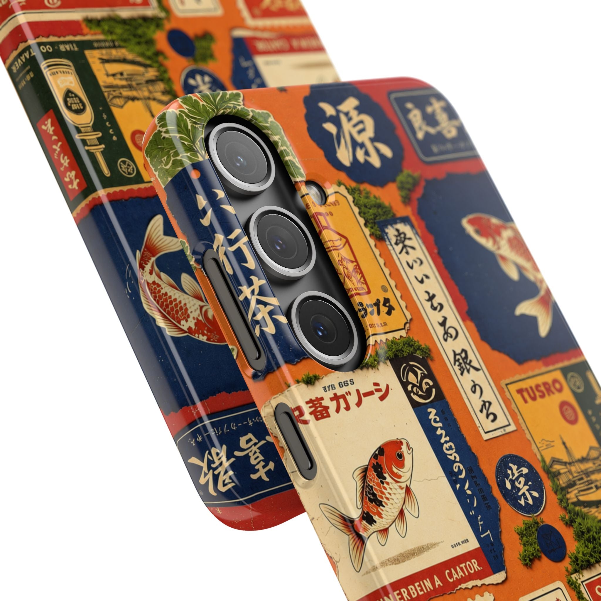 Vintage Japanese Koi Phone Case
