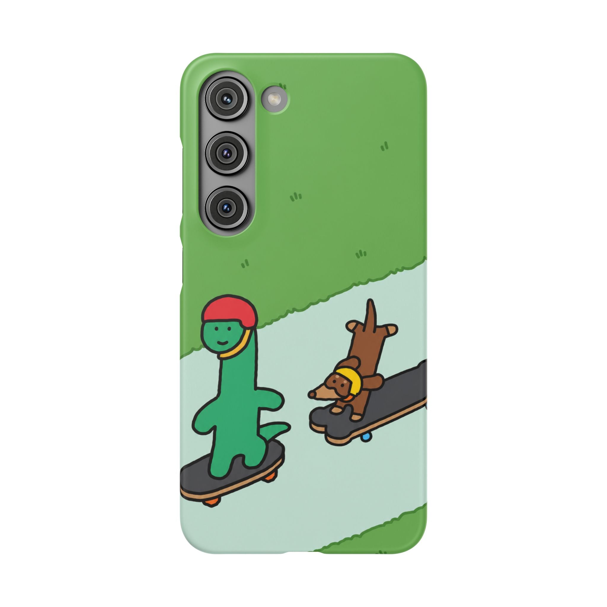 Skater Dino Phone Case