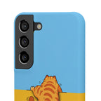 Peekaboo Orange Cat Phone Case