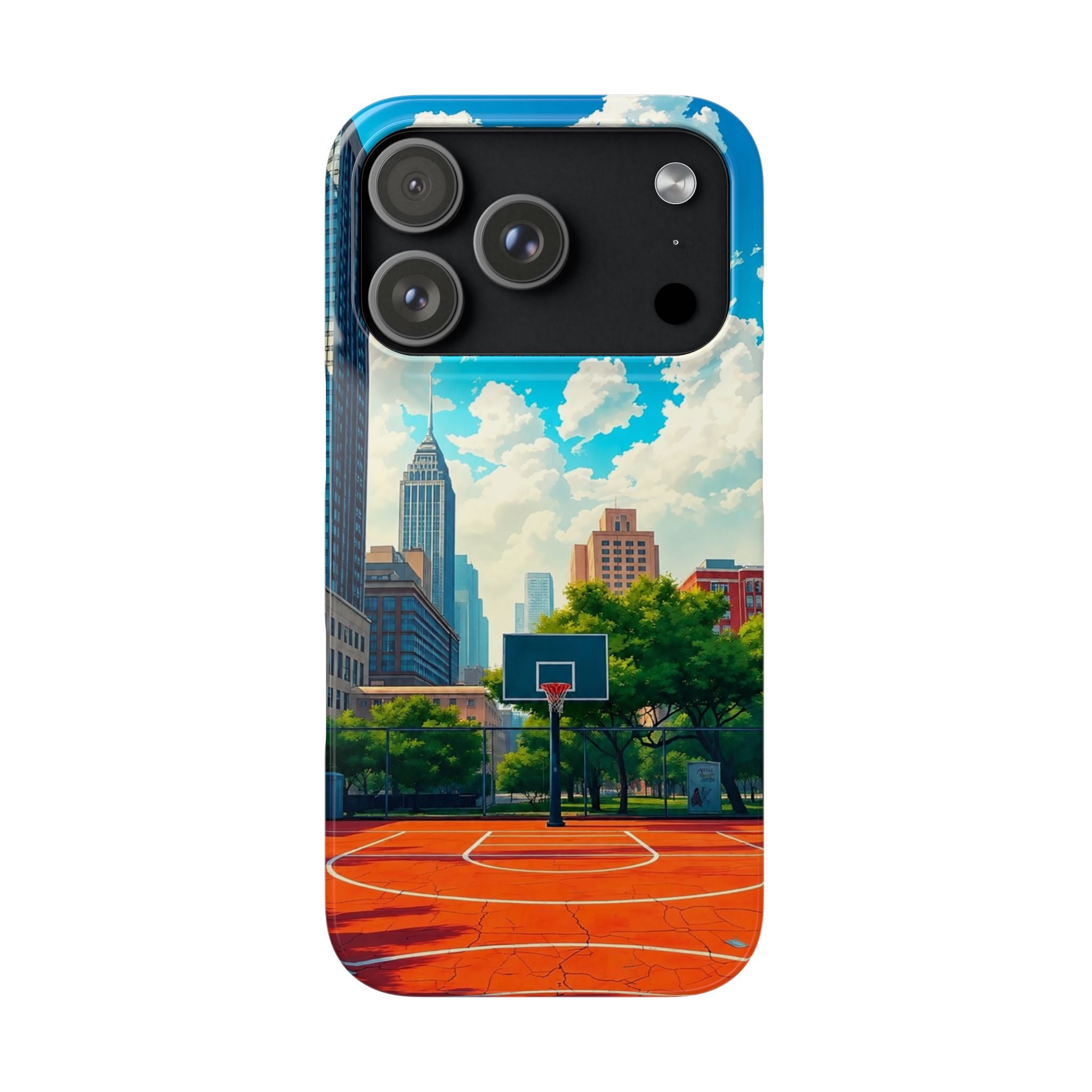 Urban Basketball Court Phone Case