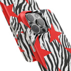 Retro Zebra Stars Phone Case
