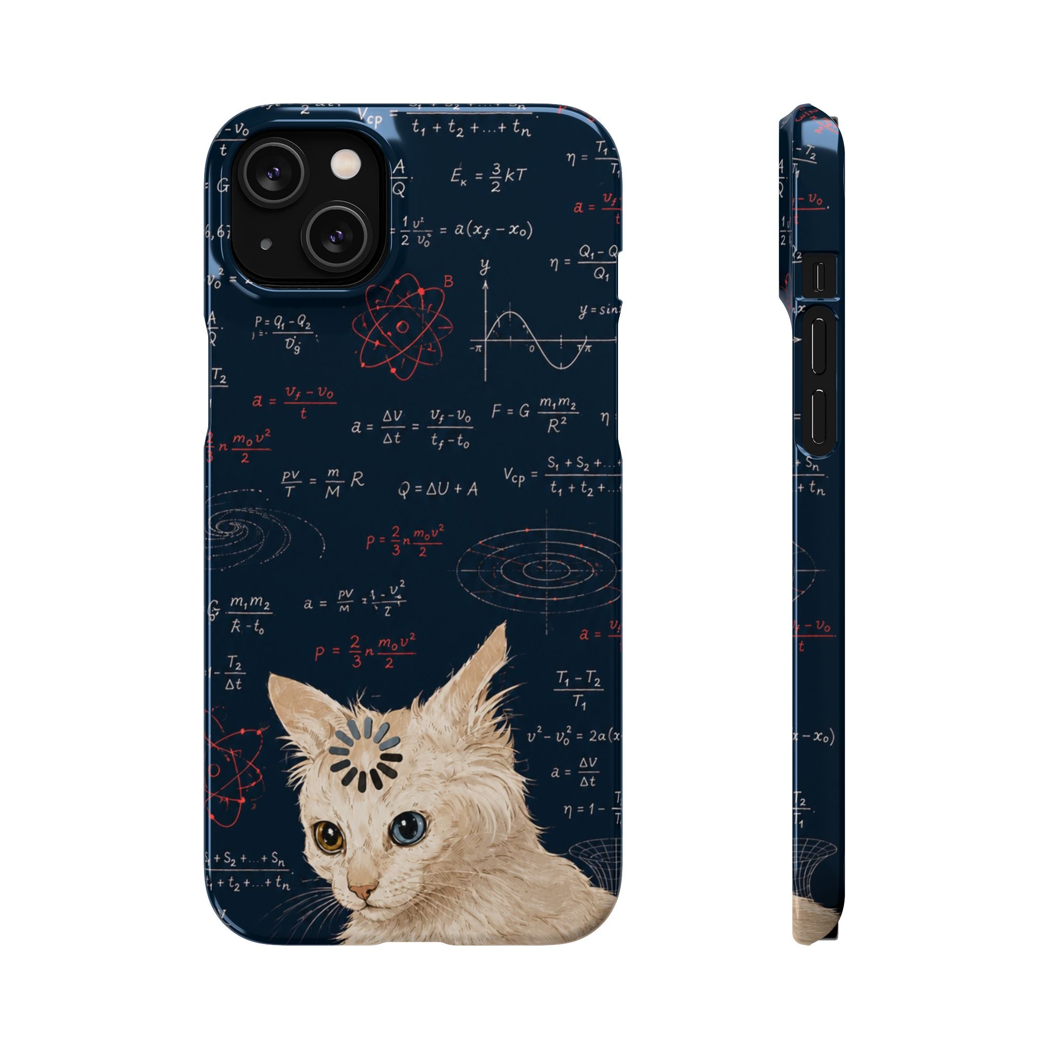 Quantum Kitty Physics Phone Case