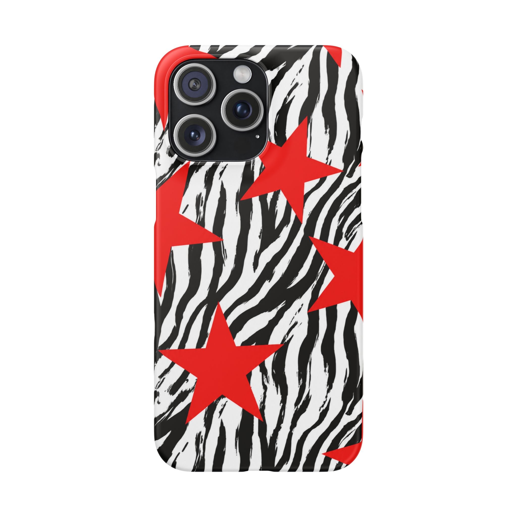 Retro Zebra Stars Phone Case