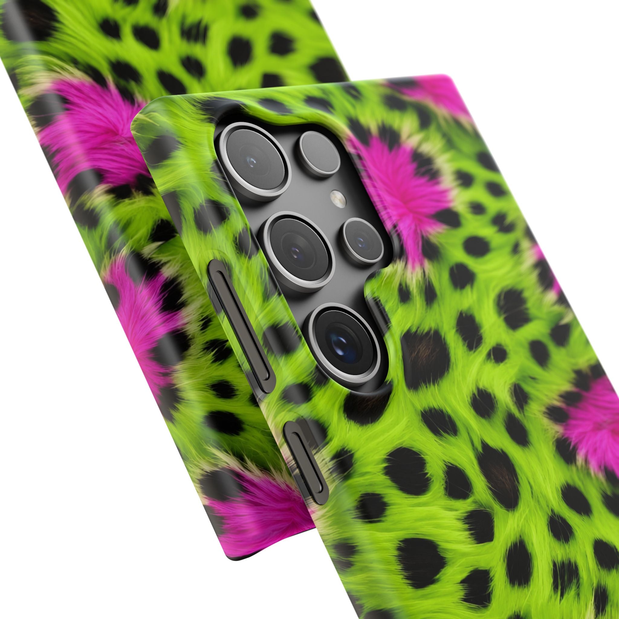 Neon Leopard Phone Case