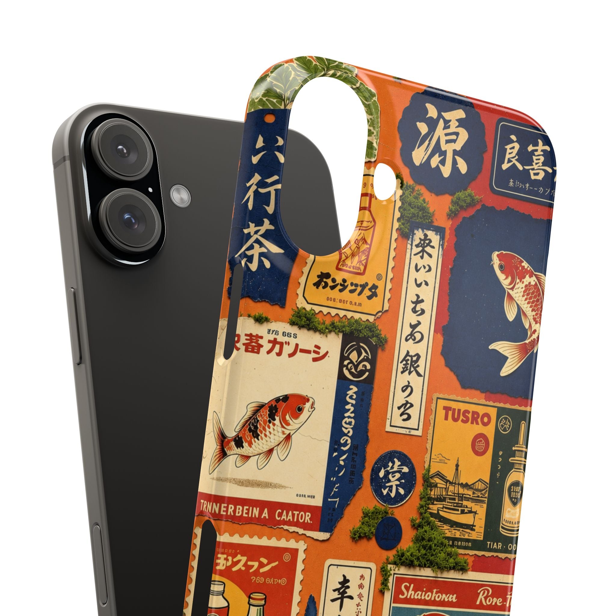 Vintage Japanese Koi Phone Case