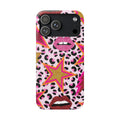 Pink Leopard Pop Art Phone Case