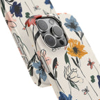 Wildflower Sketch Phone Case
