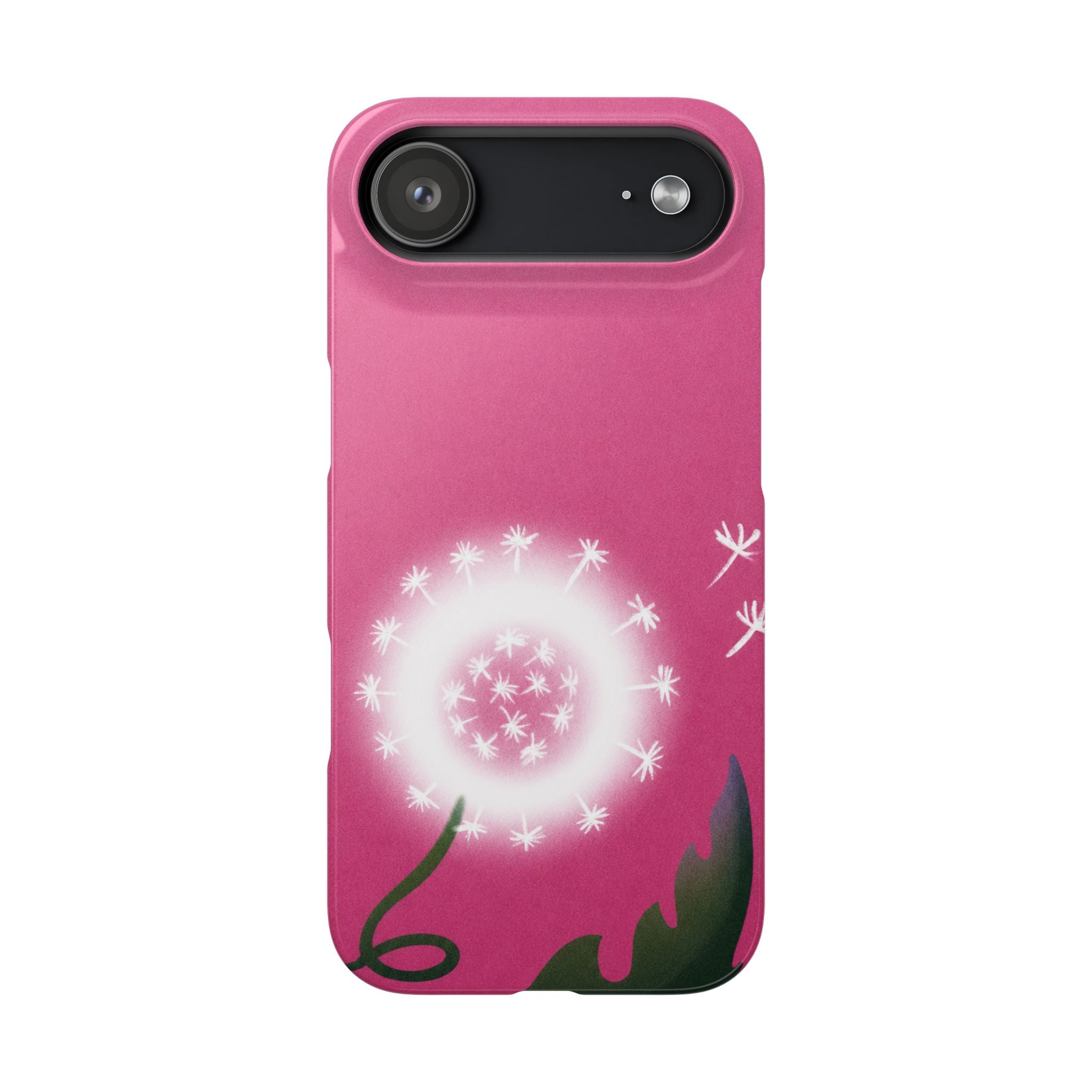 Pink Dandelion Phone Case