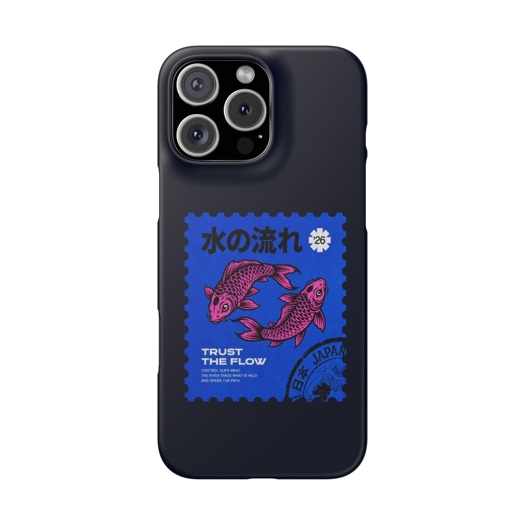 Trust The Flow Koi Phone Case