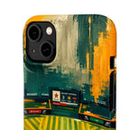 Abstract Baseball Stadium Phone Case