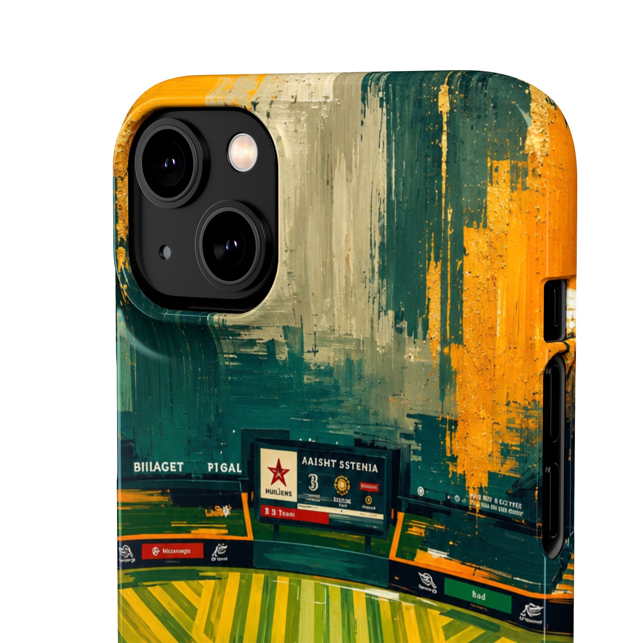 Abstract Baseball Stadium Phone Case