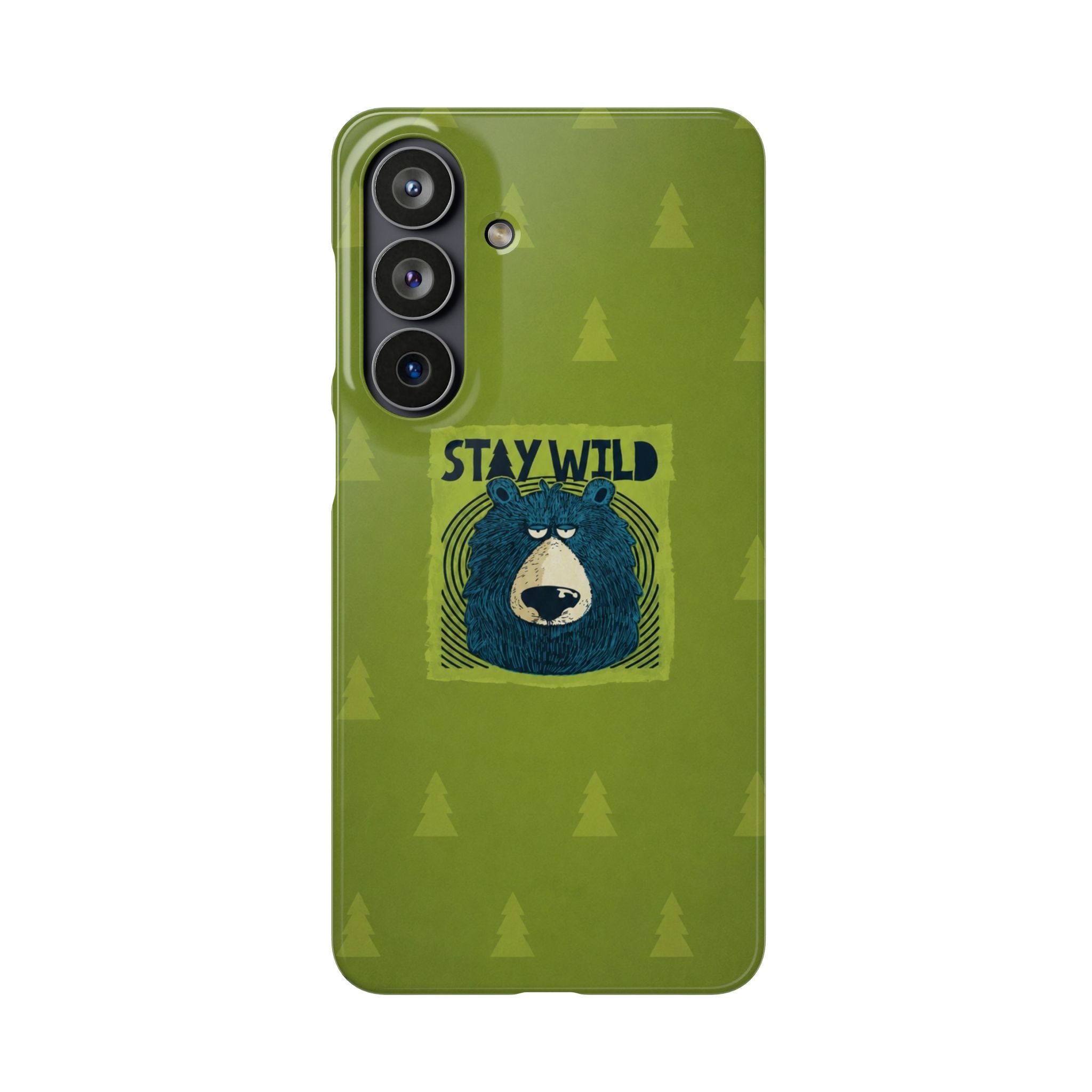 Stay Wild Bear Phone Case