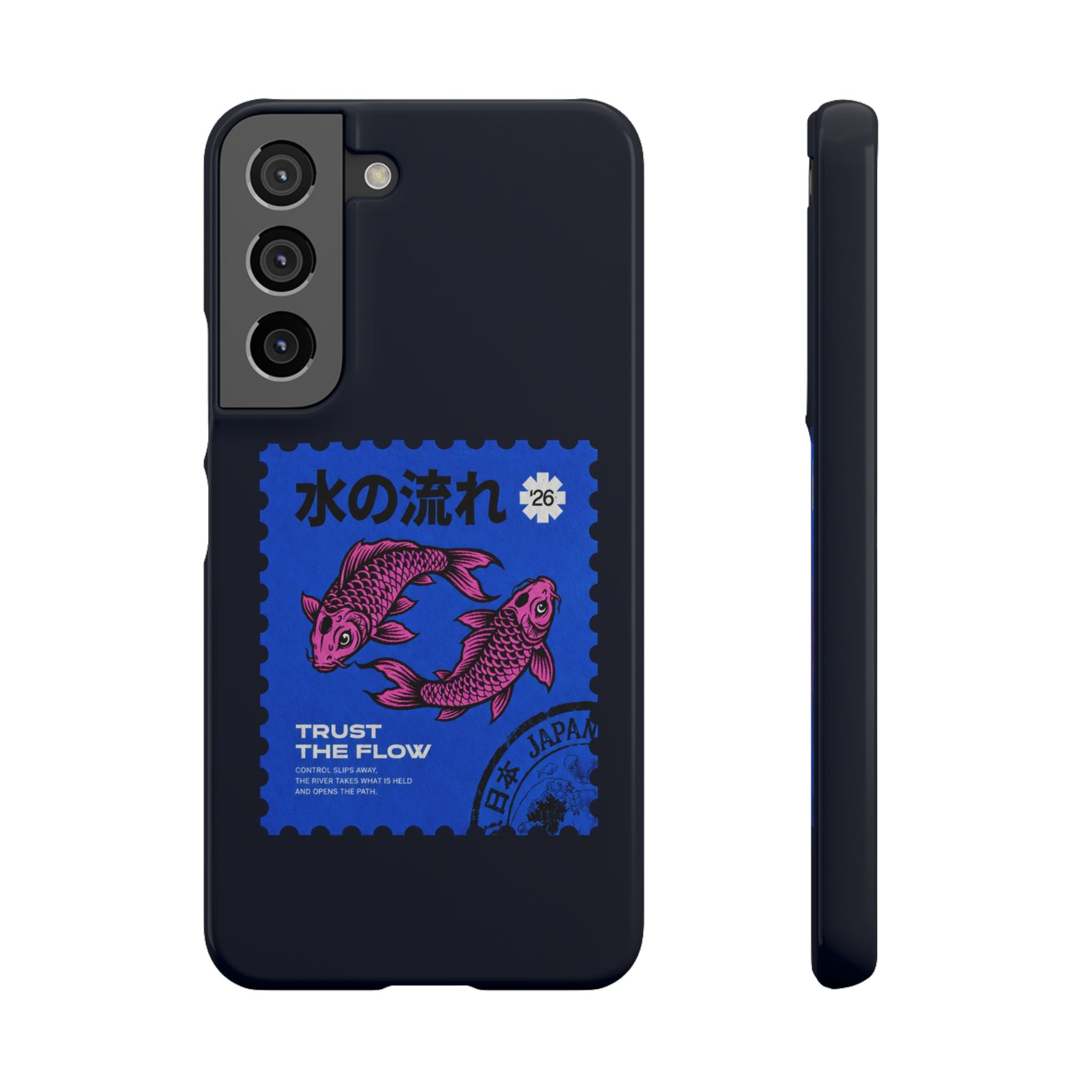 Trust The Flow Koi Phone Case