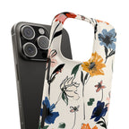 Wildflower Sketch Phone Case