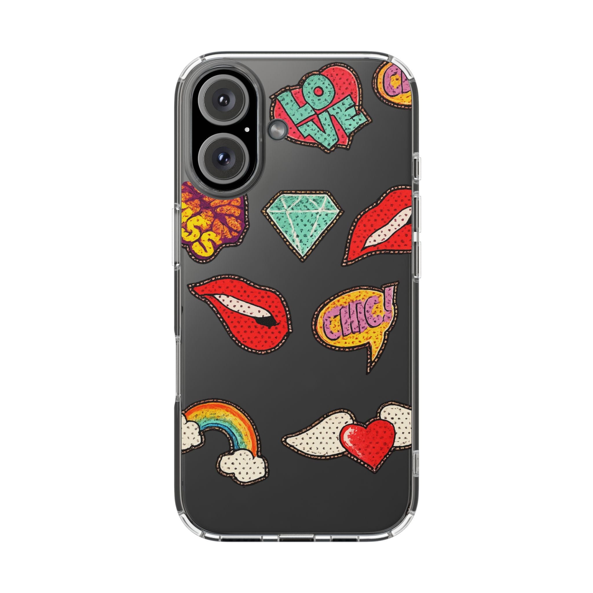 Clear Impact-Resistant Cases