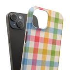 Pastel Plaid Phone Case