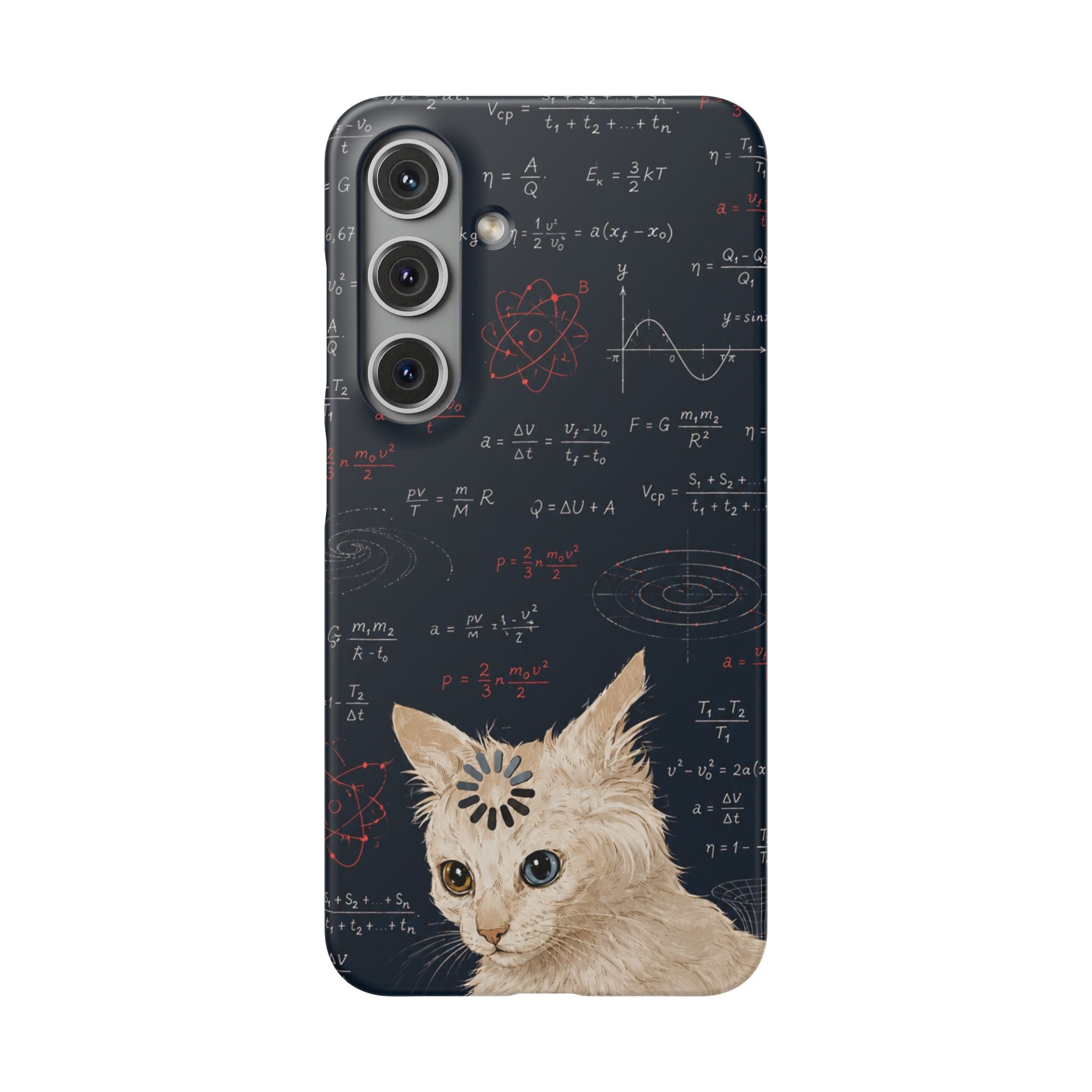 Quantum Kitty Physics Phone Case