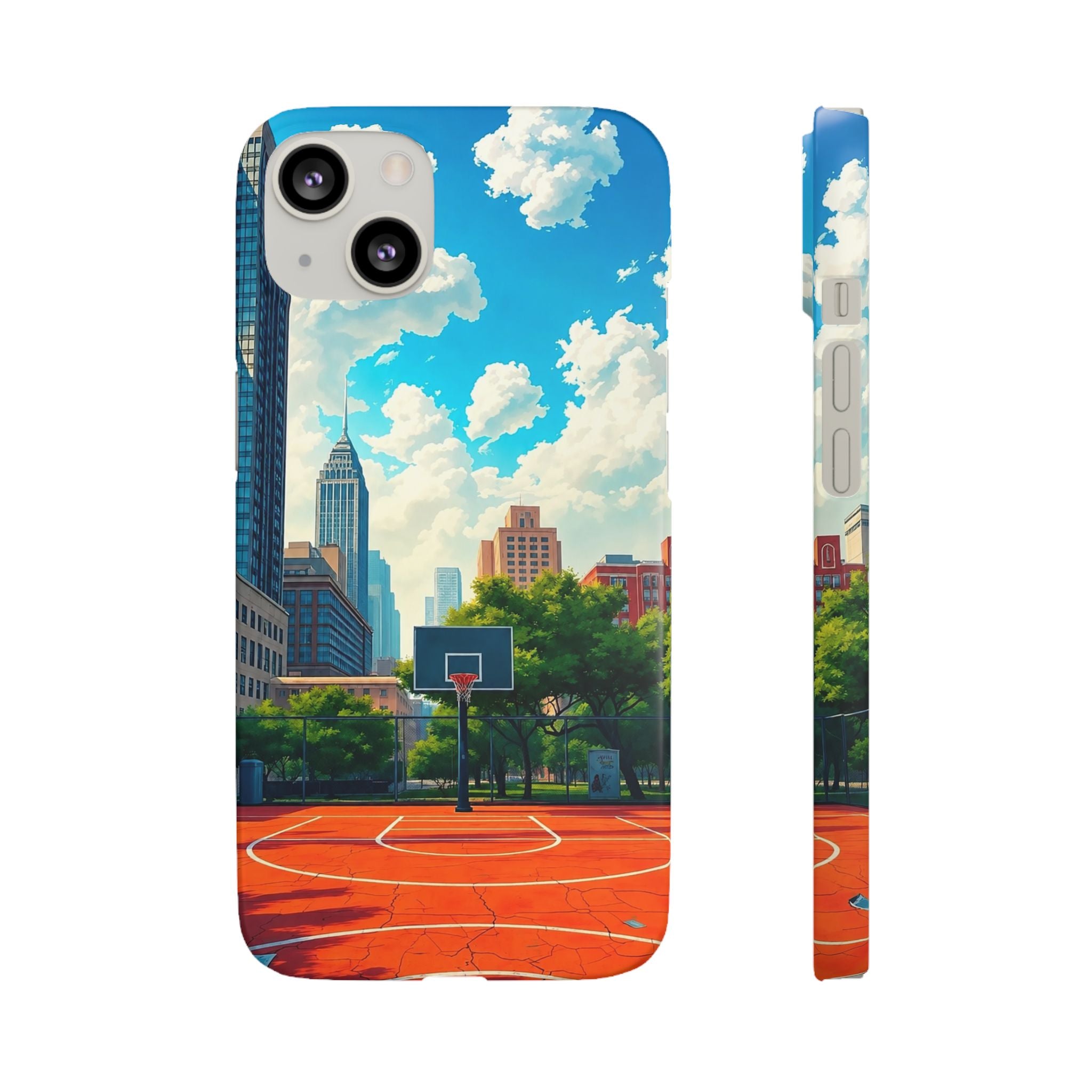Urban Basketball Court Phone Case